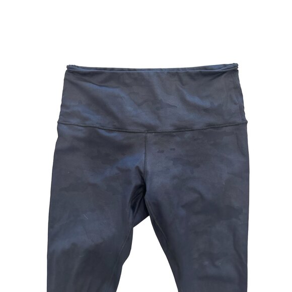 L&M Womens Black Capri Workout Leggings Size XL - Picture 2 of 5